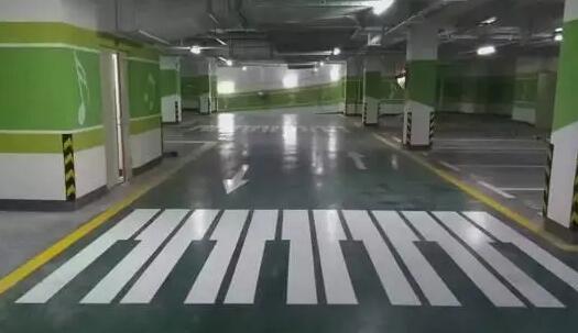 木棠镇车位划线